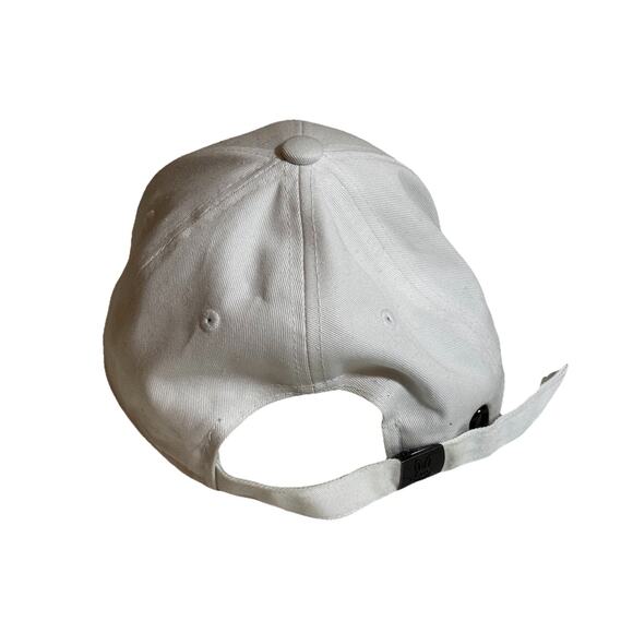 Psycho Bunny Cap Hat White Adult Adjustable Preppy Strapback Baseball Casual - Picture 4 of 5